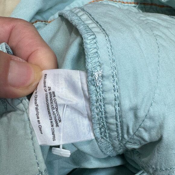 Tory Burch Blue Side Stripe Pants 4 - Picture 10 of 13